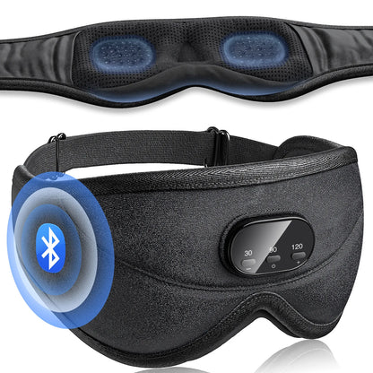 3D Bluetooth Sleeping Mask Headphones Eye Mask Comfortable Wireless Music Sleep Mask Noise Reduction Blackout Sleeping Mask